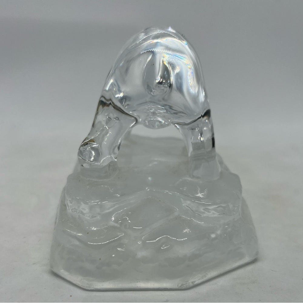 Vintage Cristal d’ Arques, France, Polar Bear on Ice - Picture 3 of 7